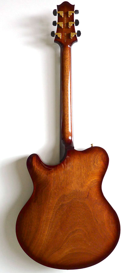 Nik Huber – Rietbergen Custom – Exceptional One-Piece Maple Top - Faded Tobacco Sunburst 1